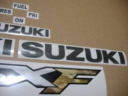 Suzuki Katana GSXF 600 2000 (K1) red stickers kit