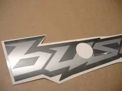 Suzuki Hayabusa 1340 2019 gunmetal grey complete graphics