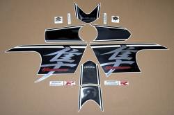 Suzuki Hayabusa MK2 1340 L7 white replacement decals