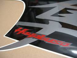 Suzuki Hayabusa GSX1300R 2017 white replica stickers set