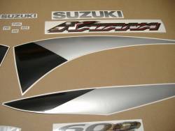 Suzuki Katana 600 2000 blue reproduction stickers