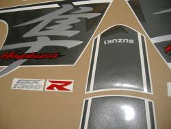 Suzuki Hayabusa 2017 L7 black model full sticker kit