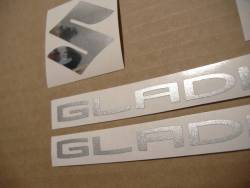 Decals for Suzuki Gladius SFV 650 2011 (L1) black version