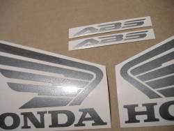 Honda NC 750S 2017 black model logo decal kit