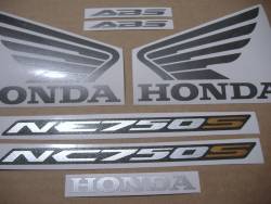 Honda NC 750S 2017 pegatinas/adhesivos set