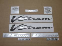 Decals for Suzuki DL1000 VStrom 2006 K6 grey model