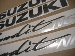 Graphics set for Suzuki Bandit GSF N600 1995 red naked model