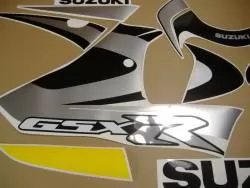 Suzuki GSX-R 750 2000 yellow adhesives set