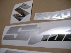 Suzuki SV 1000 S blue 07 aftermarket logo graphics kit