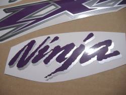 Kawasaki ZX-12R Ninja 2002-2003 red restoration decal mark