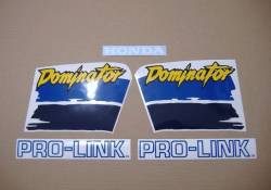 Honda Dominator NX 650 1990 white reproduction decals