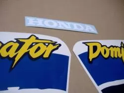 Honda Dominator NX650 white replica complete graphics set