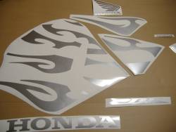 Honda CBR 600rr 2005 tribal reverse stickers kit