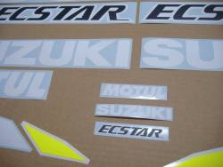 Logo emblems for Suzuki GSXR 600 MotoGP Ecstar replica