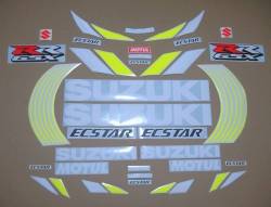 Suzuki GSXR 600 MotoGP Ecstar replica decals set