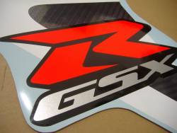 Suzuki GSX-R 750 2006 white decals kit 