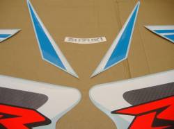 Suzuki GSX-R 750 K6 white stickers set