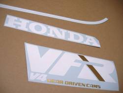 Honda VFR 750f '89 red version replica decals