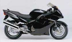 Decals for Honda CBR 1100 XX Super Blackbird 2002 black version - Moto