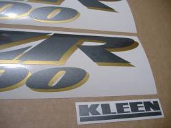 Kawasaki ZZR 1200 2004 complete replica stickers set