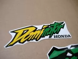 Honda Dominator 1997 blue complete decals kit
