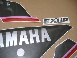 Yamaha FZR1000 Exup 1991 3LE black aftermarket decals