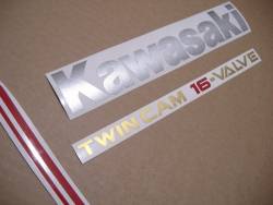 Kawasaki GPX 750R 1986-1987 restoration graphics set