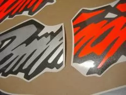 Stickers for Honda Dominator NX 650 1997 orange