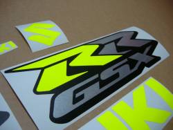 Suzuki GSXRR 1000 aftermarket yellow/green decals