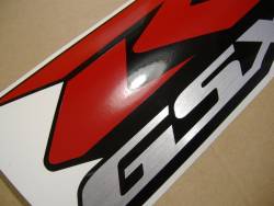 Suzuki GSX-R 750 2007 black decals kit 