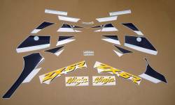 Decals for Kawasaki ZX-6R 2001 j1 blue version