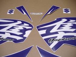 Purple stickers for Suzuki hayabusa 1340 (MK2 2nd gen.)