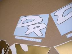 Suzuki DR650 RS '92 genuine style replacement decals