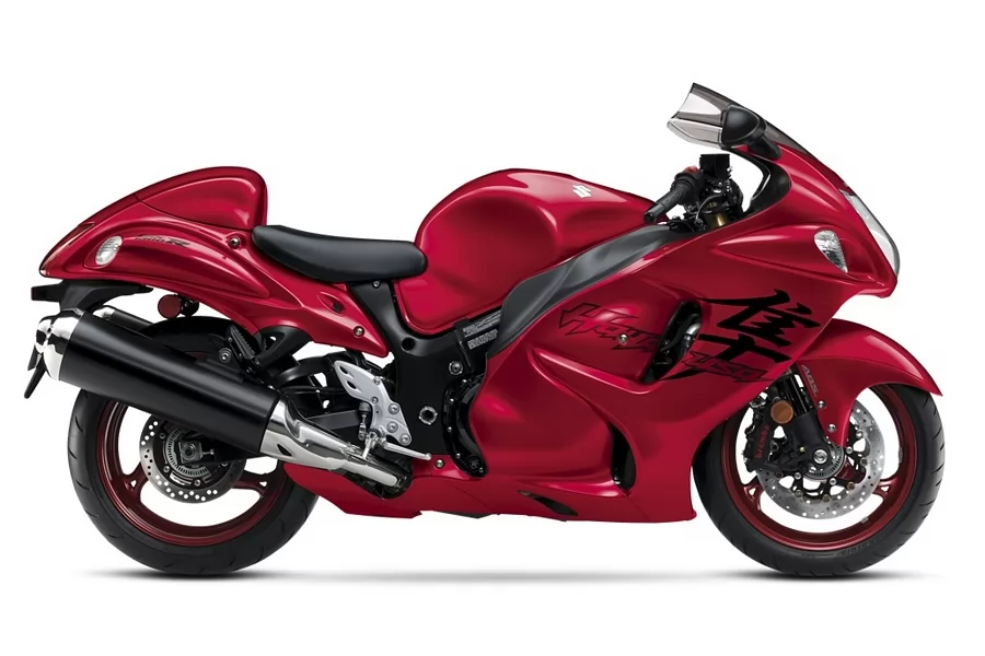 Suzuki Hayabusa 2020 l10 red model version decals