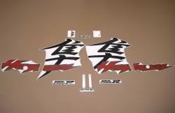 Suzuki Hayabusa 2020 l10 red model replica decals