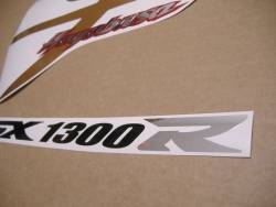 Suzuki 1300 Hayabusa '99 red complete decals set