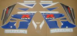 Suzuki 1000 2003 white stickers kit