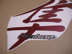 Stickers set for Suzuki Hayabusa 1300 first edition