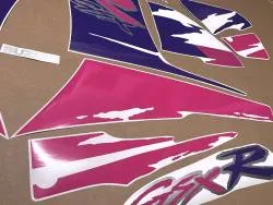 Suzuki GSXR 750w '93 complete oem style graphics set