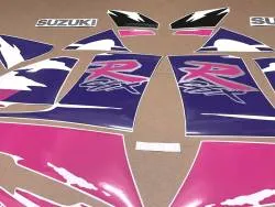 Suzuki GSXR 750w '93 complete oem style decals set