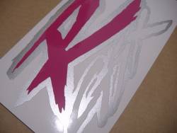 Suzuki GSXR 1100w '93 red replacement decal kit