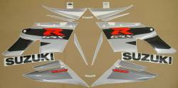 Suzuki GSX-R 1000 2004 grey decals kit 