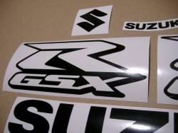 Decals for Suzuki gsxr 600 in black color