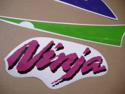 Kawasaki zx9r 1994 genuin style decals set