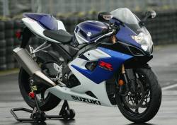 Suzuki GSX-R 1000 K5 white blue complete decal set