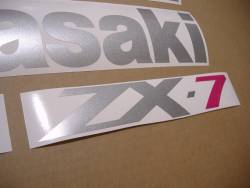 Kawasaki ZX-7 1994 reproduction decals