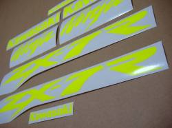 Sticker logo (fluo yellow) for Kawasaki ZX-7R ninja