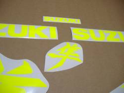 Suzuki Hayabusa 2021 new design neon yellow graphics