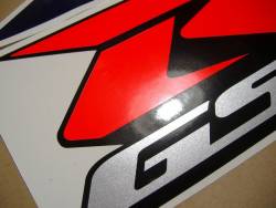 Suzuki GSXR 1000 K6 white stickers