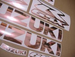 Rose gold decal kit for Suzuki GSX-R 600 srad